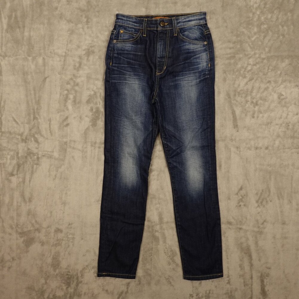 Joe's jeans high rise straight ankle women's 26 dark wash blue USA‎ made